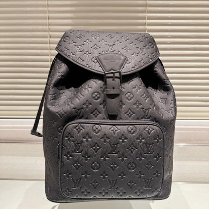 LOUIS VUITTON MONTSOURIS BACKPACK BLACK 45CM M23127