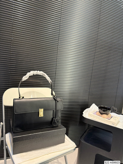 Louis Vuitton LV Square Bag Black Handbag 32x21cm