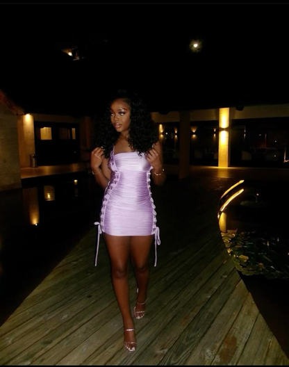 Chic Lilac Sheath Formal Homecoming Dress Short Party Dress Cocktail Dress S708