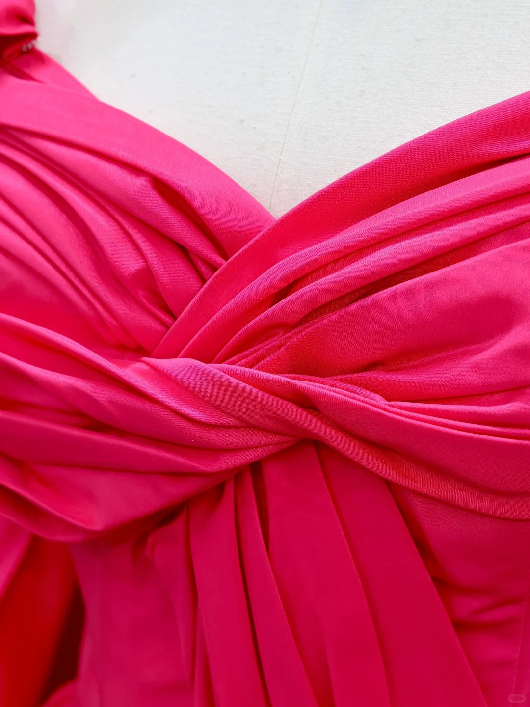 preppydressess -Pink elegant long satin prom dress evening dress party dress gh5122