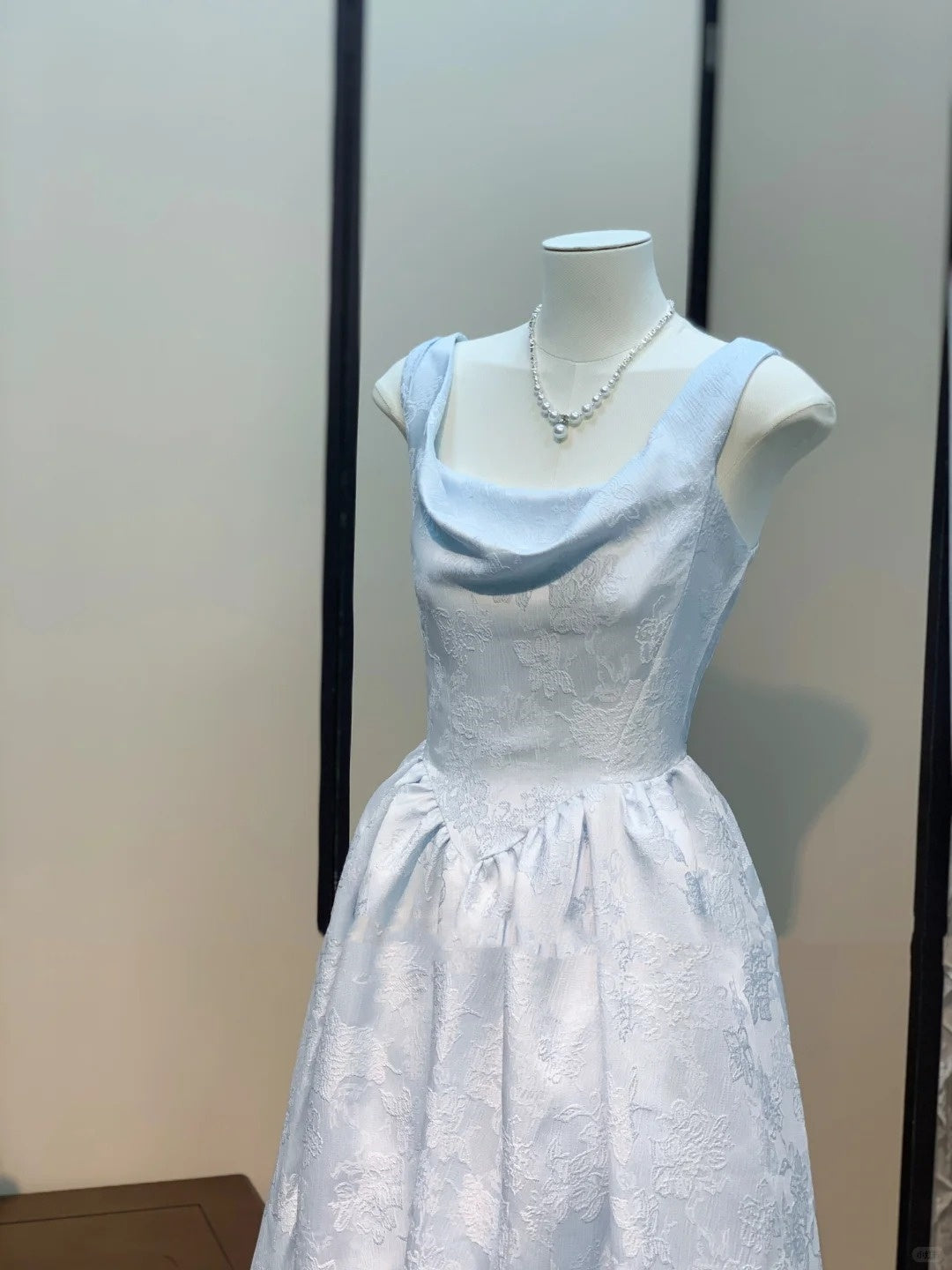 Light blue elegant girl homecoming dress long satin prom dress evening dress party dress birthday dress bridesmaid dress gh4544