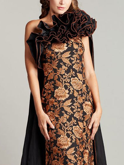 Designer Floral Women's Dress