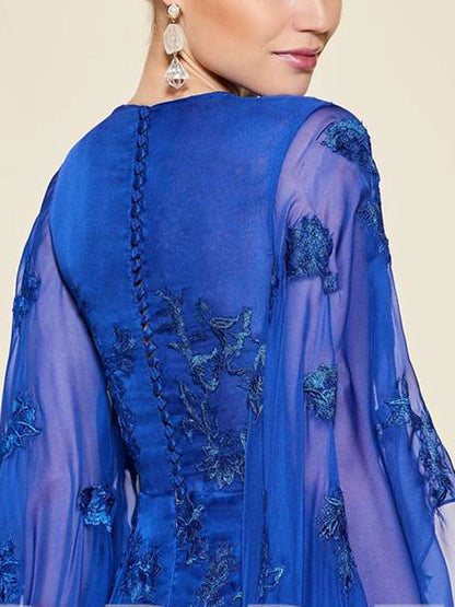 Elegant Lace Wedding Mother-of-the-Bride Dress