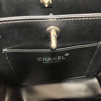 CHANEL Quilted Crossbody Bag Black