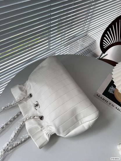 Chanel Garbage Bag Denim