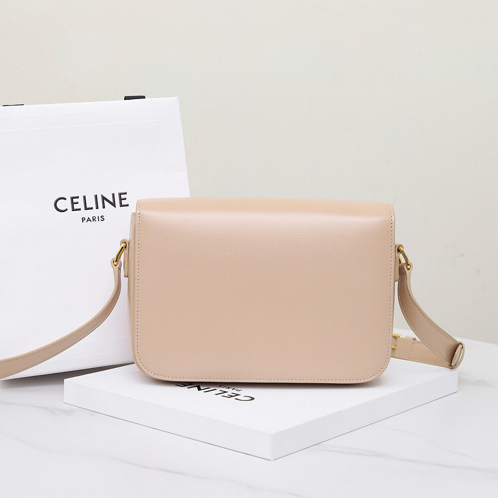 CELINE CLASSIQUE TRIOMPHE BAG in shiny calfskin