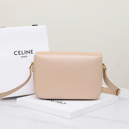 CELINE CLASSIQUE TRIOMPHE BAG in shiny calfskin