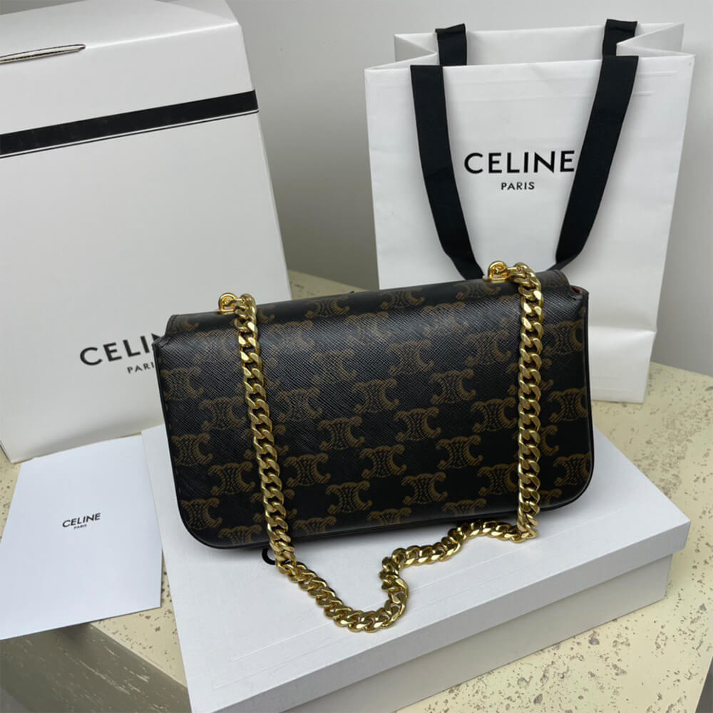 CELINE CHAIN SHOULDER BAG CLAUDE (HIGH-END GRADE)