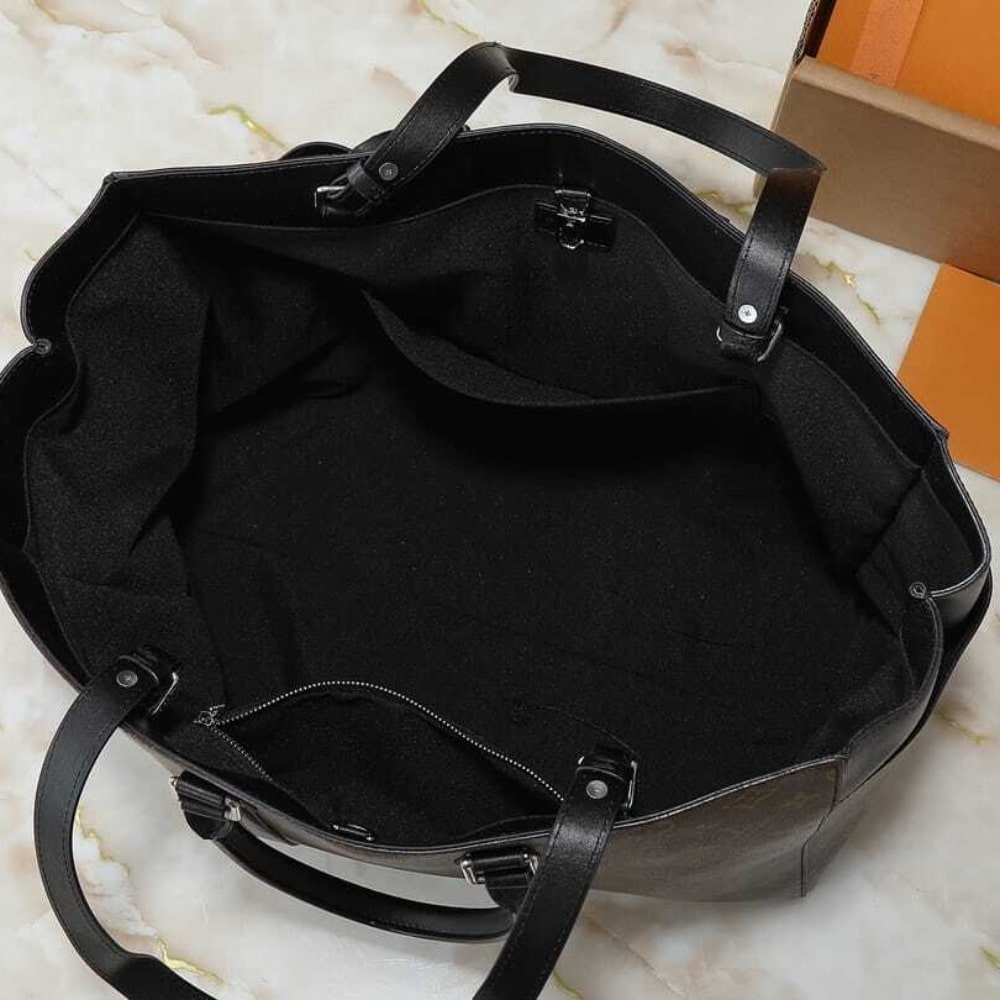 LOUIS VUITTON SAC PLAT 24H MONOGRAM BROWN 44CM