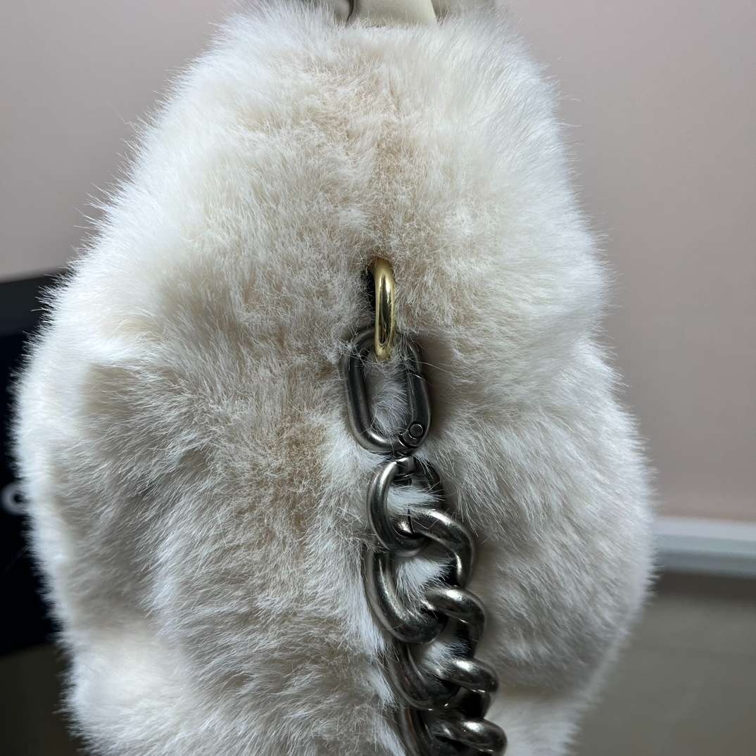 CHANEL Plush Designer Shoulder Top Handle Bag Crossbody Underarm Top Handle Bag For Women