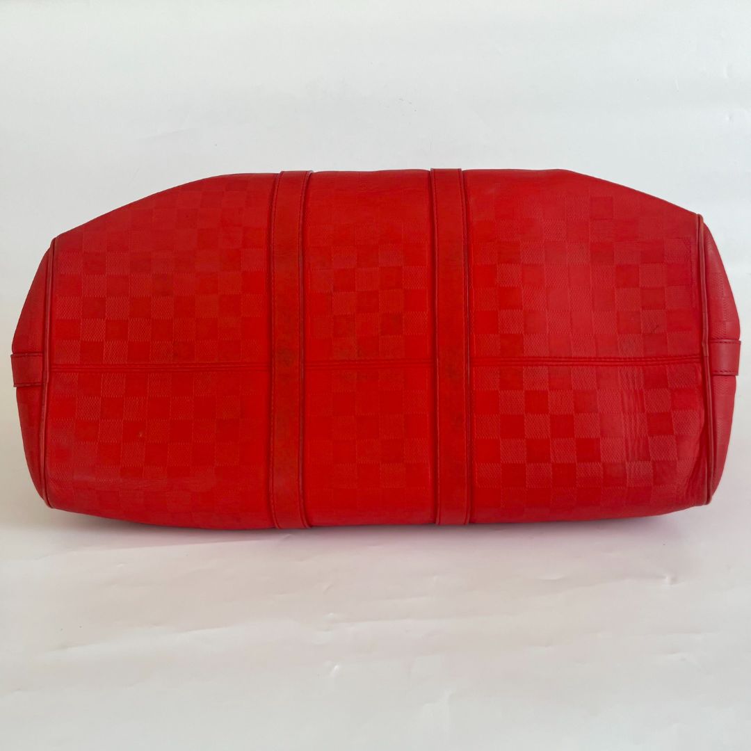 Louis Vuitton Damier Infini Keepall Bandouliere 45 Boston Bag