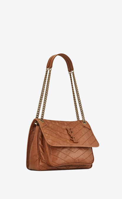 Saint Laurent NIKI MEDIUM VINTAGE LEATHER HANDBAG