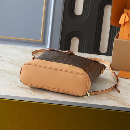 LOUIS VUITTON SOHO MM MONOGRAM BROWN 32CM M14653