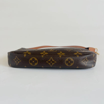 Louis Vuitton Brown Monogram Canvas Pochette Accessoires Shoulder Bag