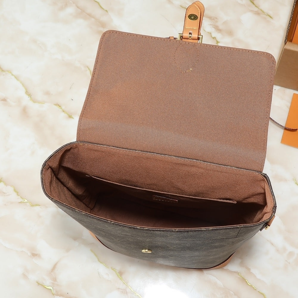 LOUIS VUITTON SOHO MM MONOGRAM BROWN 32CM M14653