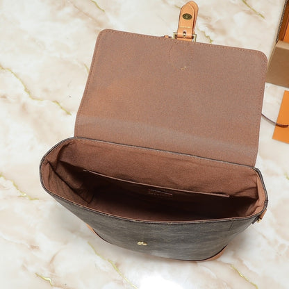 LOUIS VUITTON SOHO MM MONOGRAM BROWN 32CM M14653