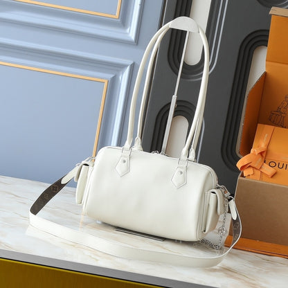 LOUIS VUITTON SPEEDY CARGO VIBE WHITE 28CM M12965