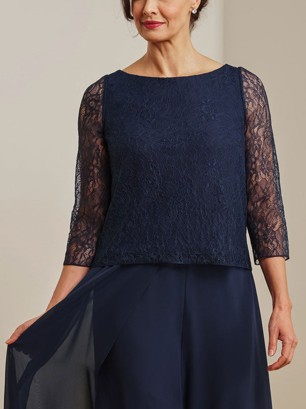 Easy and Elegant Chiffon Comfort Women's Dress