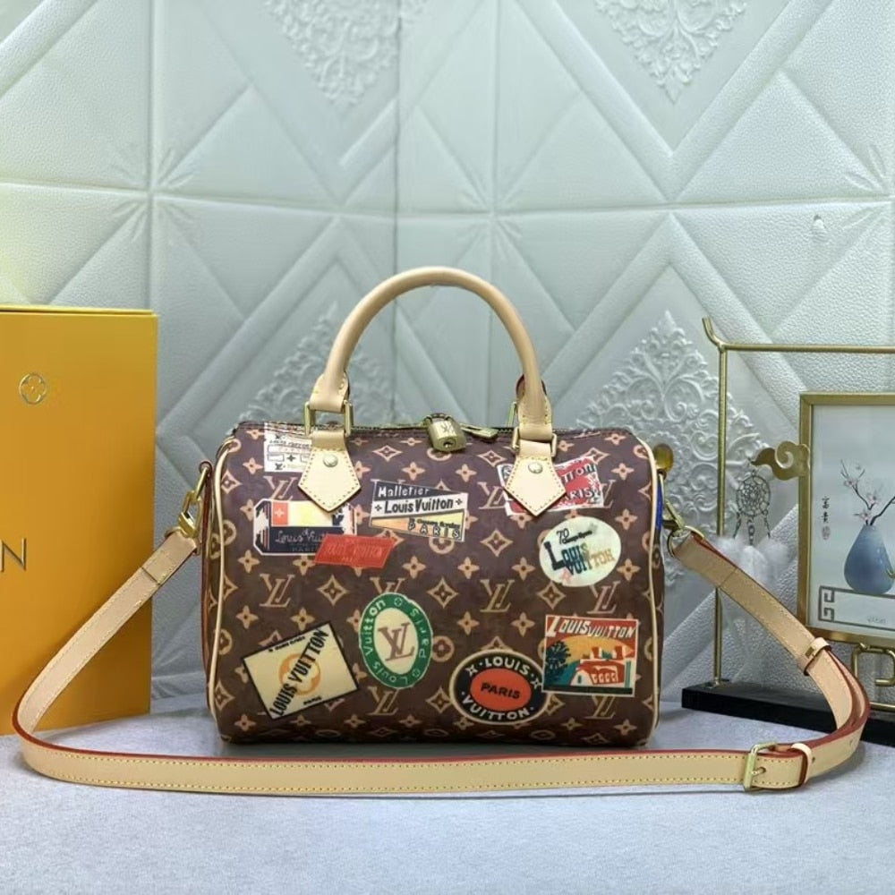 LOUIS VUITTON SPEEDY BANDOULIÈRE 30 OTHER MONOGRAM CANVAS AUTRES TOILES 30CM M47087