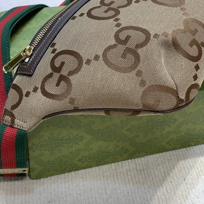 GUCCI JUMBO GG BELT BAG BROWN 39CM