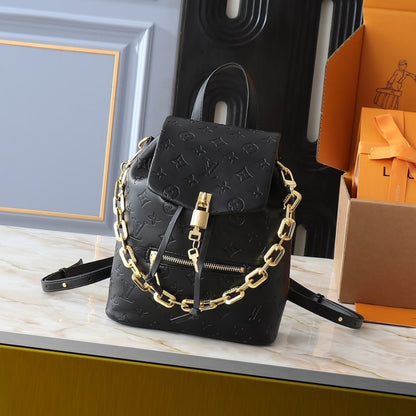 LOUIS VUITTON COUSSIN BACKPACK MINI BLACK 21CM M13387