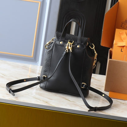 LOUIS VUITTON COUSSIN BACKPACK MINI BLACK 21CM M13387