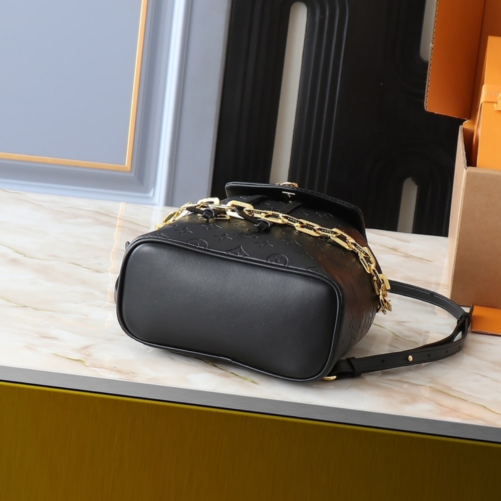 LOUIS VUITTON COUSSIN BACKPACK MINI BLACK 21CM M13387