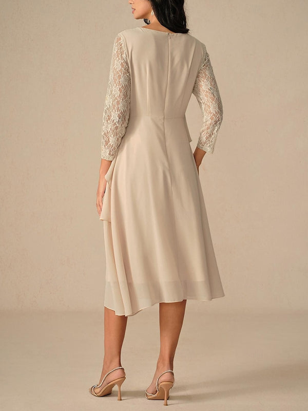 Multi-layered Chiffon Temperament Party Dress