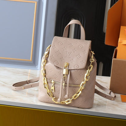 LOUIS VUITTON COUSSIN BACKPACK PM GRAY 21CM M13358