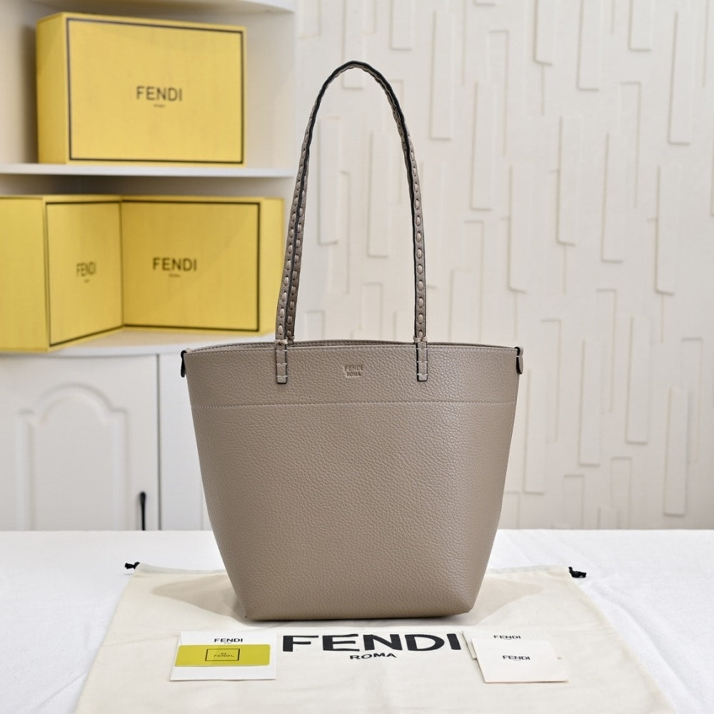 FENDI MEDIUM ROLL GRAY 36CM 8BH428AS84F1Q6E