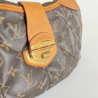 Louis Vuitton brown monogram quilted shoulder bag