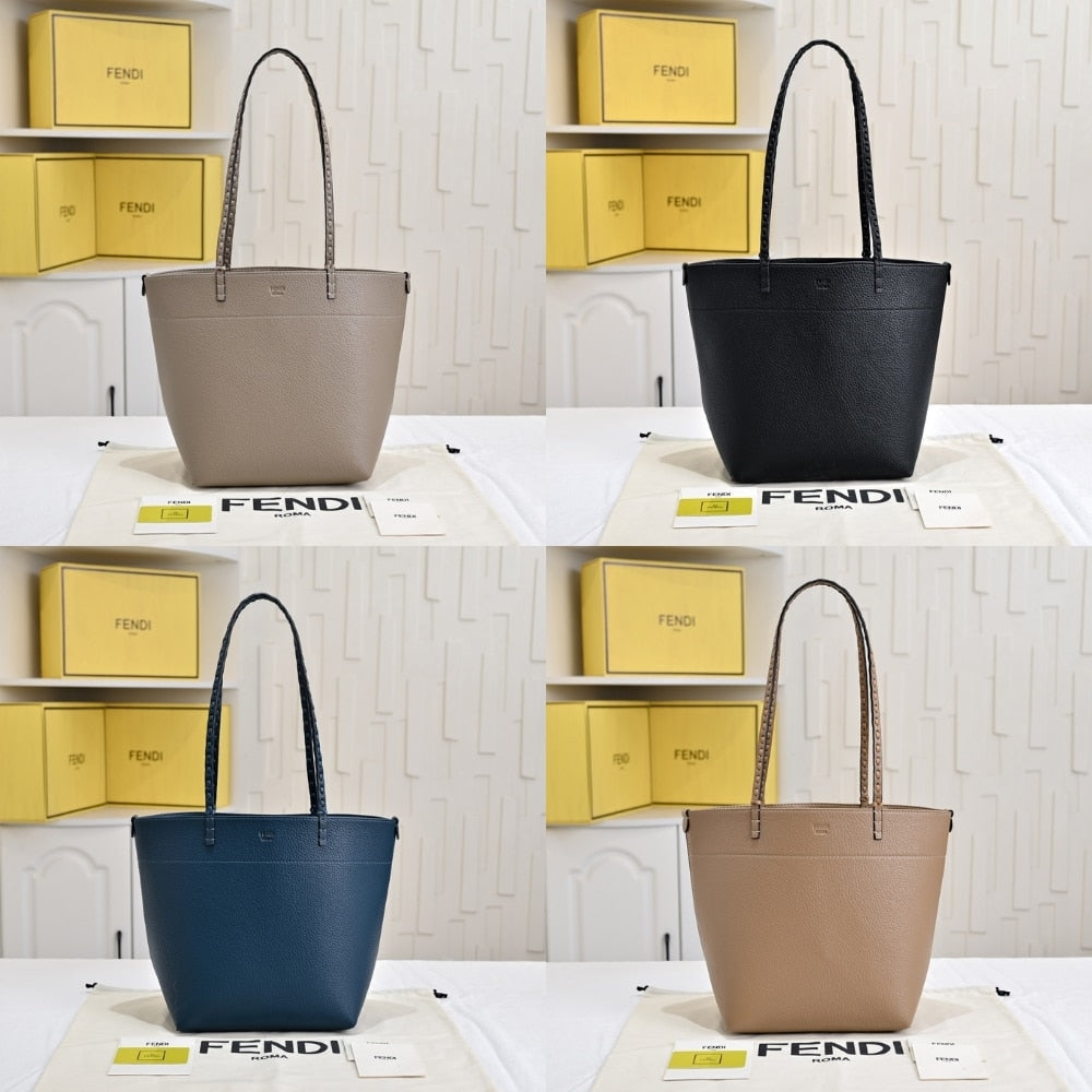 FENDI MEDIUM ROLL GRAY 36CM 8BH428AS84F1Q6E