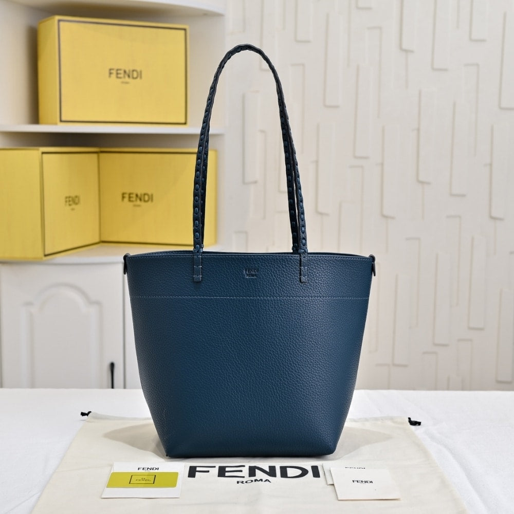 FENDI MEDIUM ROLL BLUE 36CM  8BH428AS84F1PQF