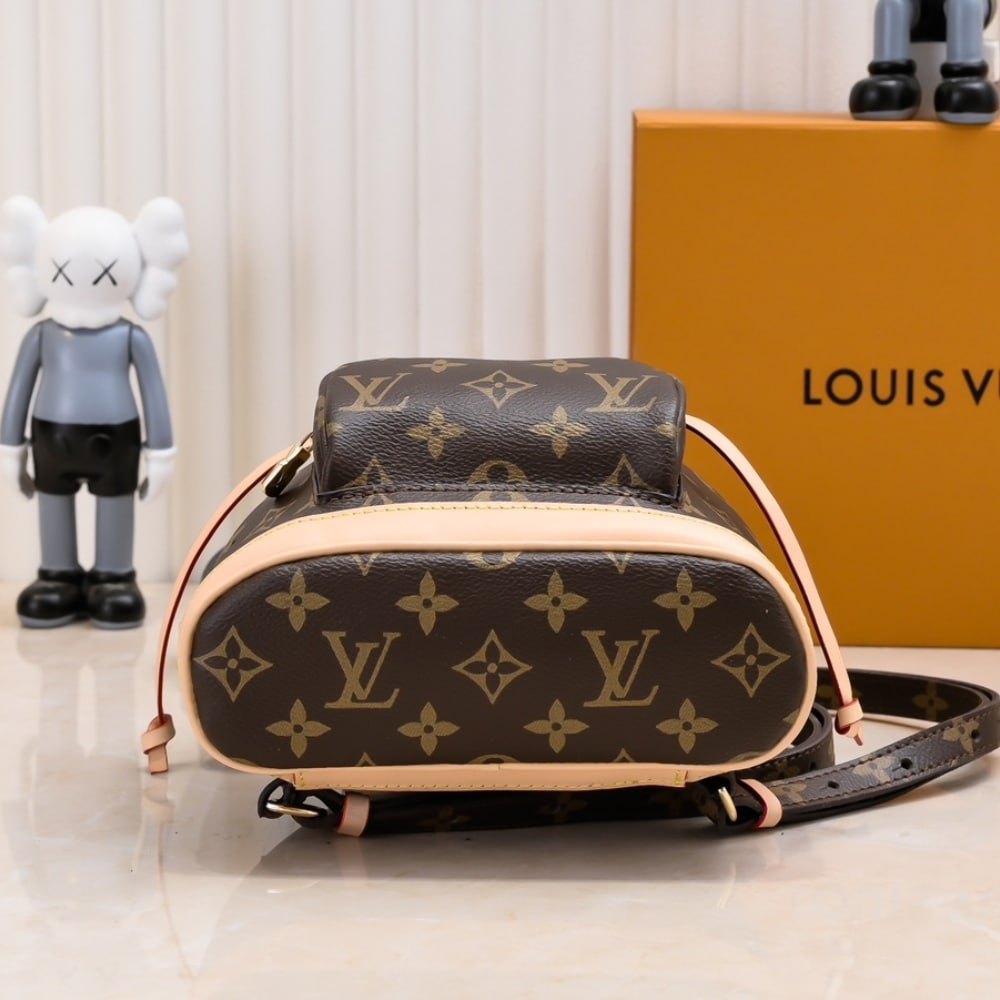 LOUIS VUITTON MONTSOURIS MM BACKPACK BROWN 25CM M11197