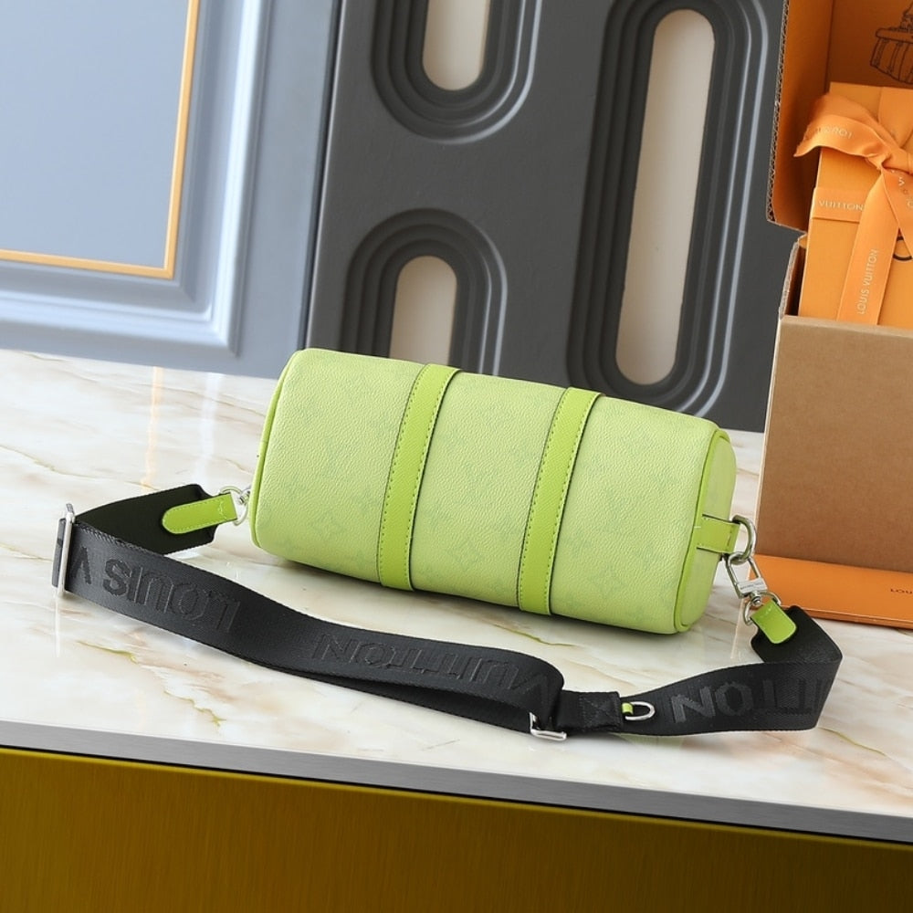 LOUIS VUITTON KEEPALL BANDOULIÈRE 25 LEMON YELLOW 25CM M14078