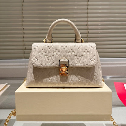 LOUIS VUITTON NANO MADELEINE CREAM 20CM M12145