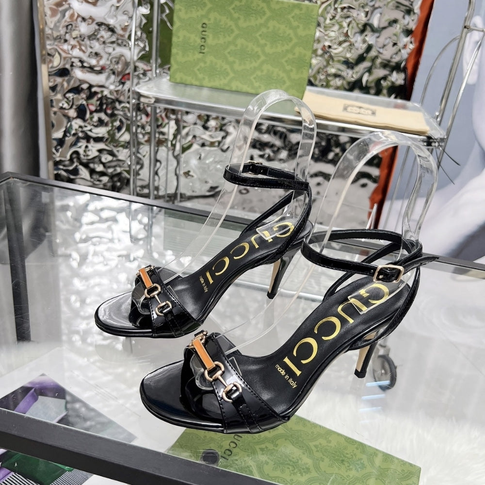 GUCCI MOOREA SANDALS BLACK