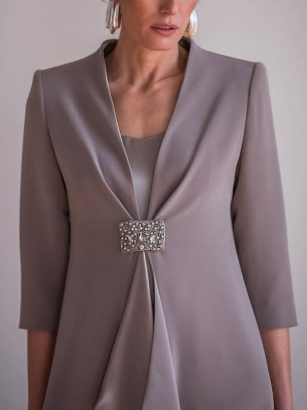 Elegant and Comfortable Wedding Mother Dress