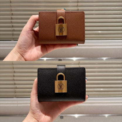 LOUIS VUITTON LOW KEY COMPACT WALLET COGNAC 11CM M12148