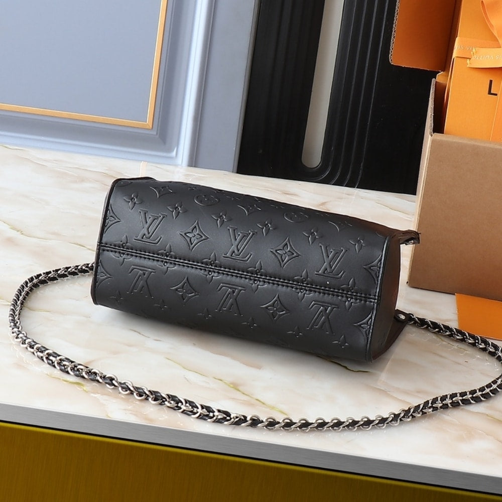 LOUIS VUITTON ONTHEGO PM BLACK 25CM M14576