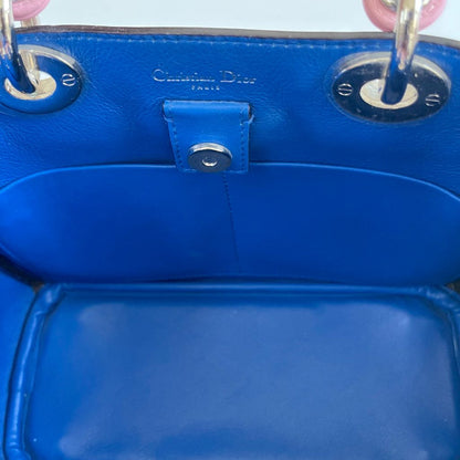 Dior Pink Leather Mini Diorissimo Tote