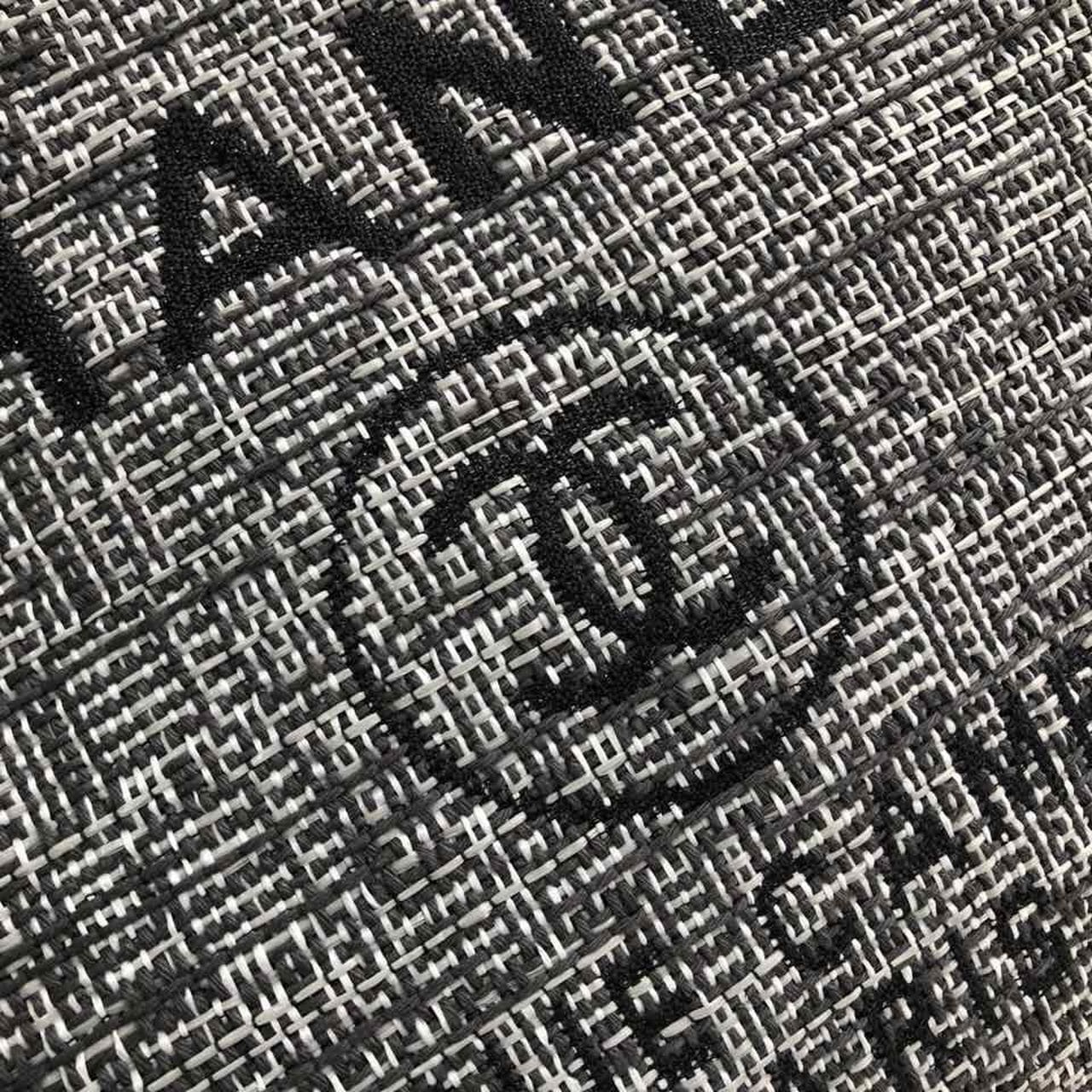 Chanel Deauville Tote Raffia Canvas Bag