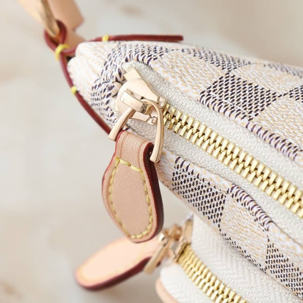 LOUIS VUITTON KEEPIT DAMIER AZUR CANVAS 29CM N00230