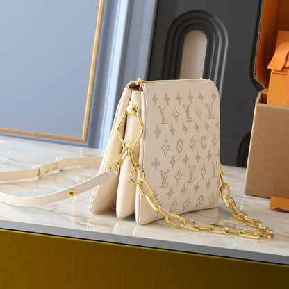 LOUIS VUITTON COUSSIN PM BICOLOR EDEN 26CM M14503