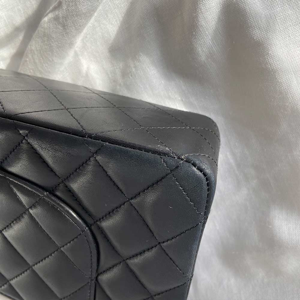 Chanel Medium Lambskin Double Flap Bag