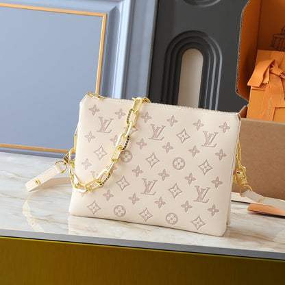 LOUIS VUITTON COUSSIN PM BICOLOR EDEN 26CM M14503