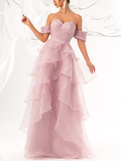 Elegant and Exquisite Tube Top Women's Dress