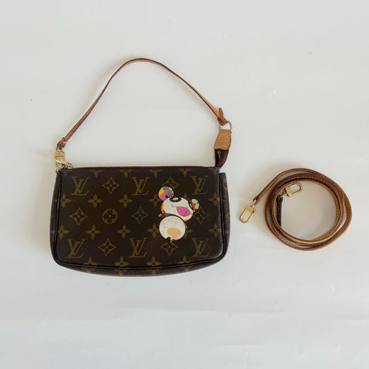 Louis Vuitton x Takashi Murakami 2004 Pochette shoulder bag