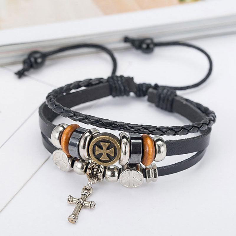 Maple Leaf Feather Personality Simple Bracelet