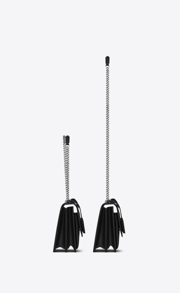 Saint Laurent Sunset Medium In Smooth Leather